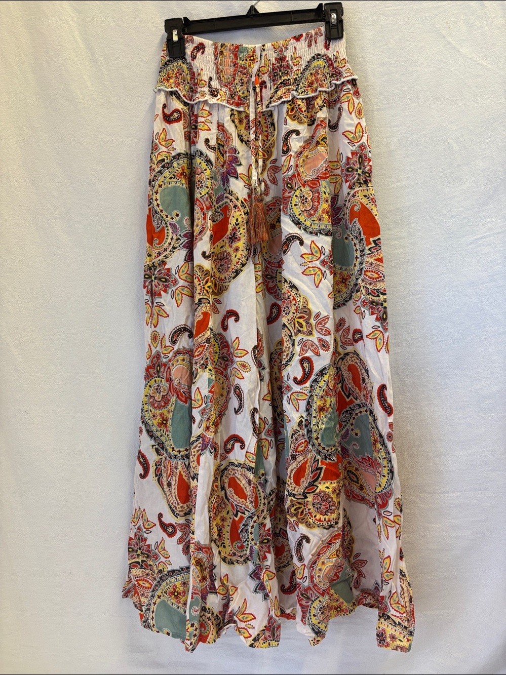 True Destinations Floral Wide Leg Swim Cover Up Pants